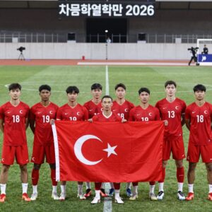 튀르키예 2026 월드컵 대표팀 단체 사진