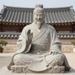 신라의 고승 원효대사 동상, 그의 업적을 기리며 세워진 조형물
