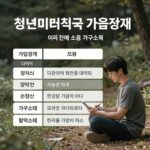 청년미래적금 대학생 가입 조건 완벽 정리 청년미래적금 가입조건 나이 소득 가구소득을 표로 정리한 이미지