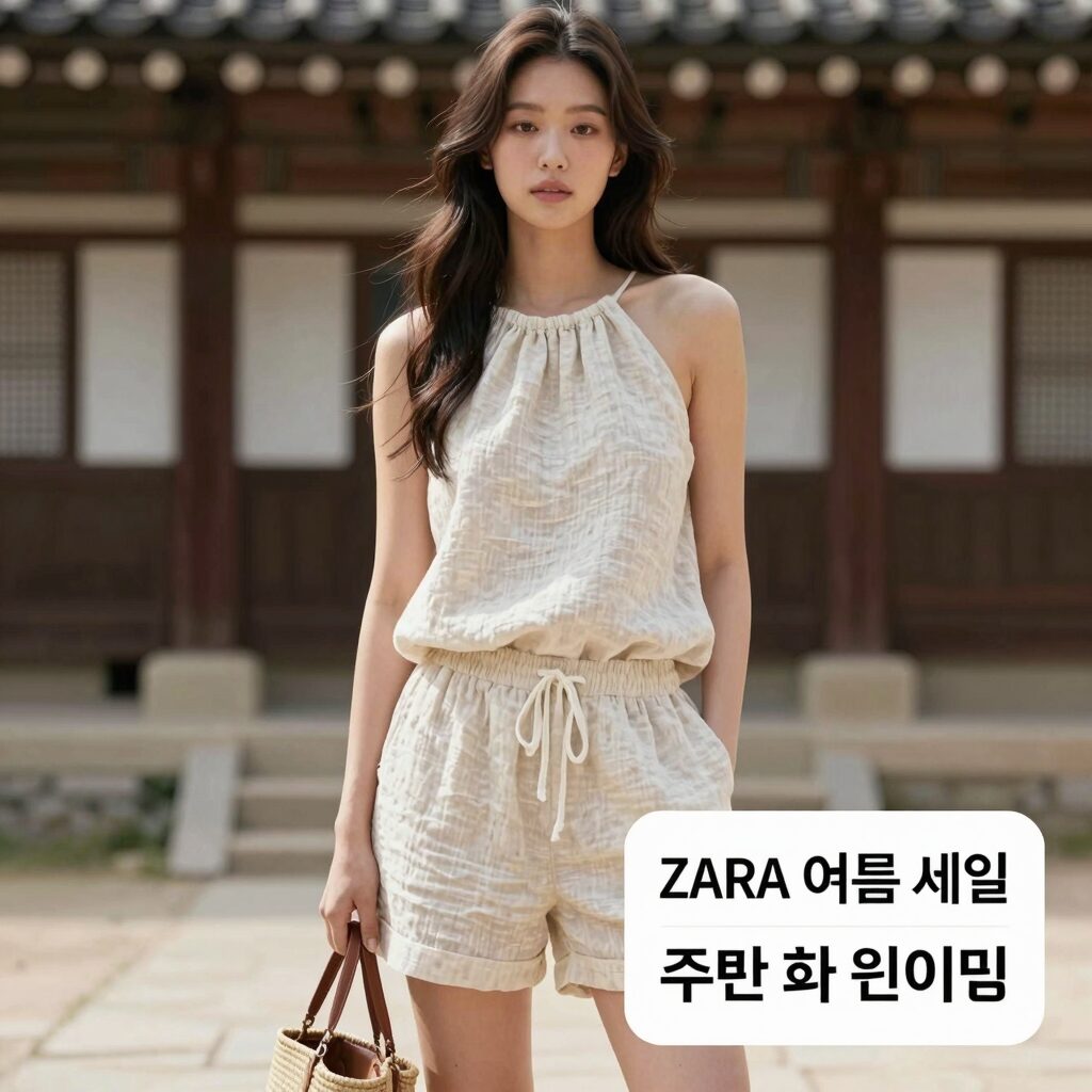 ZARA 여름 세일 추천 아이템 린넨 셋업과 원피스