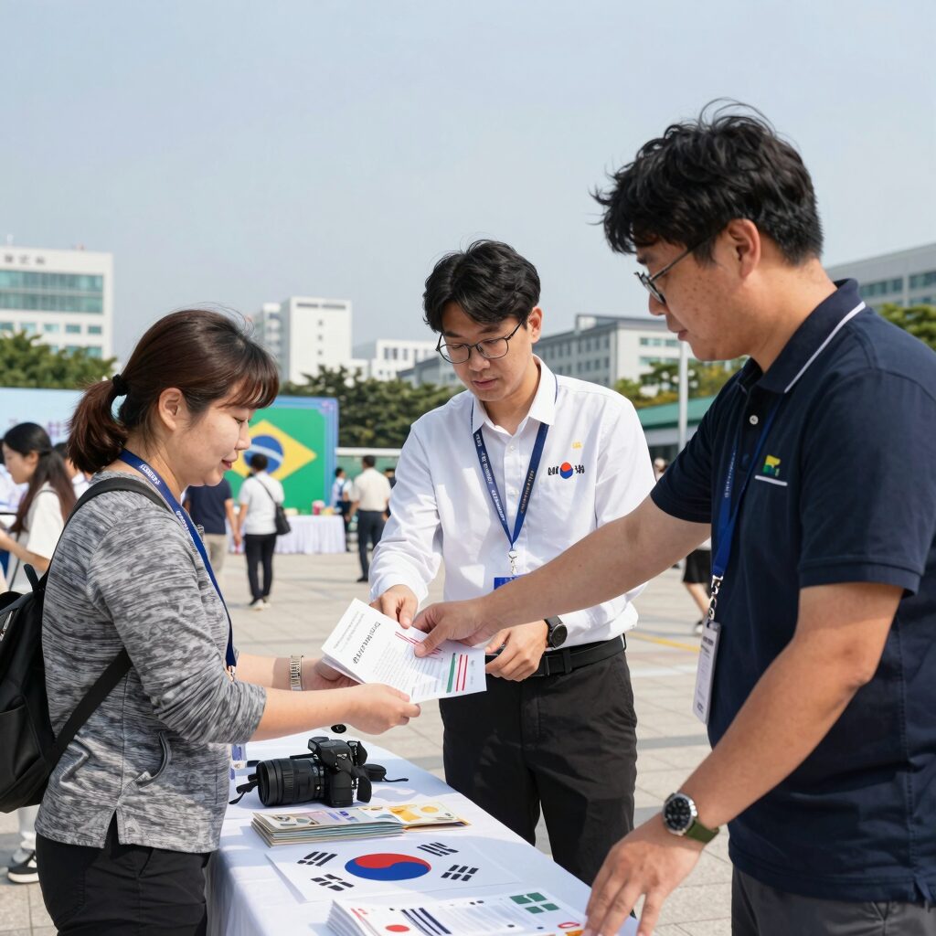한국과 브라질 협력 관련 문화 교류 행사 이미지