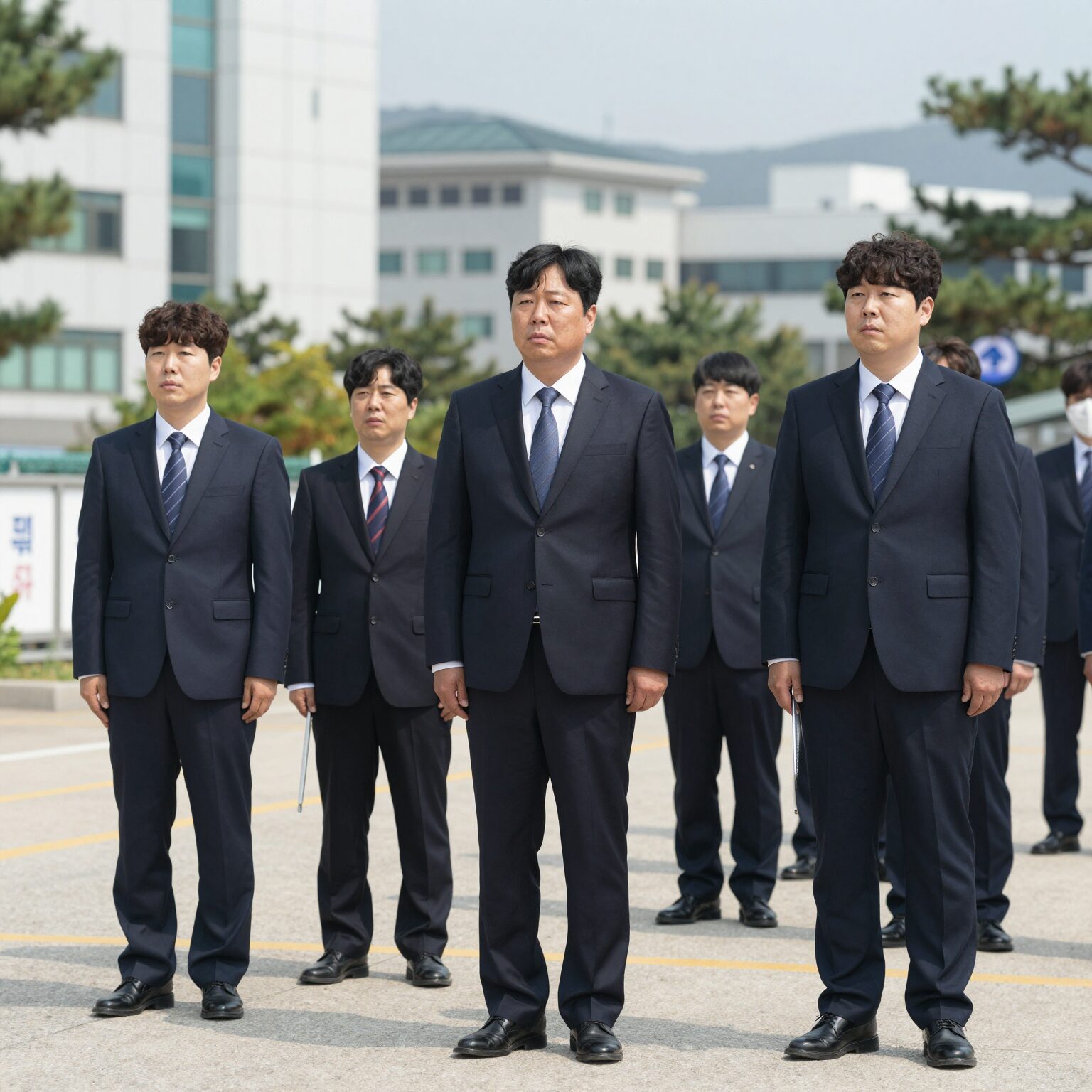 김현태 707특임단장 재판 출석 모습