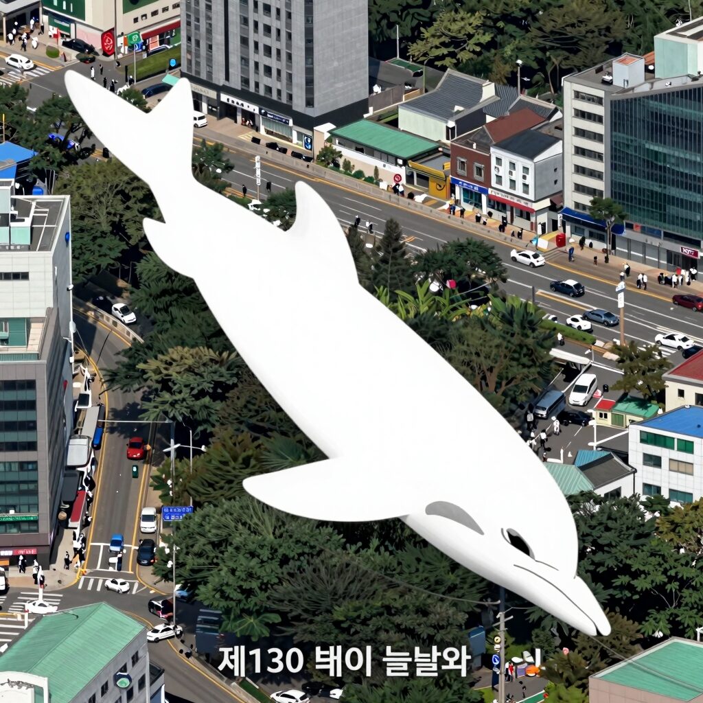 제13호 태풍 돌핀 예상 경로와 강도 발달 과정을 나타낸 위성 이미지