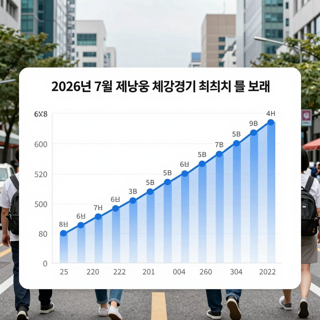 2026년 7월 제조업 체감경기 최고치를 보여주는 그래프