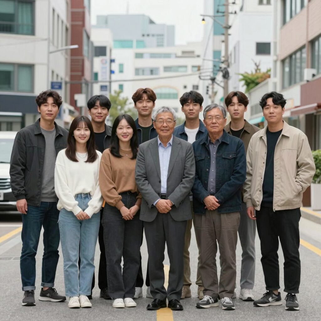 나는 솔로 32기 출연진 단체 포토 타임 모습