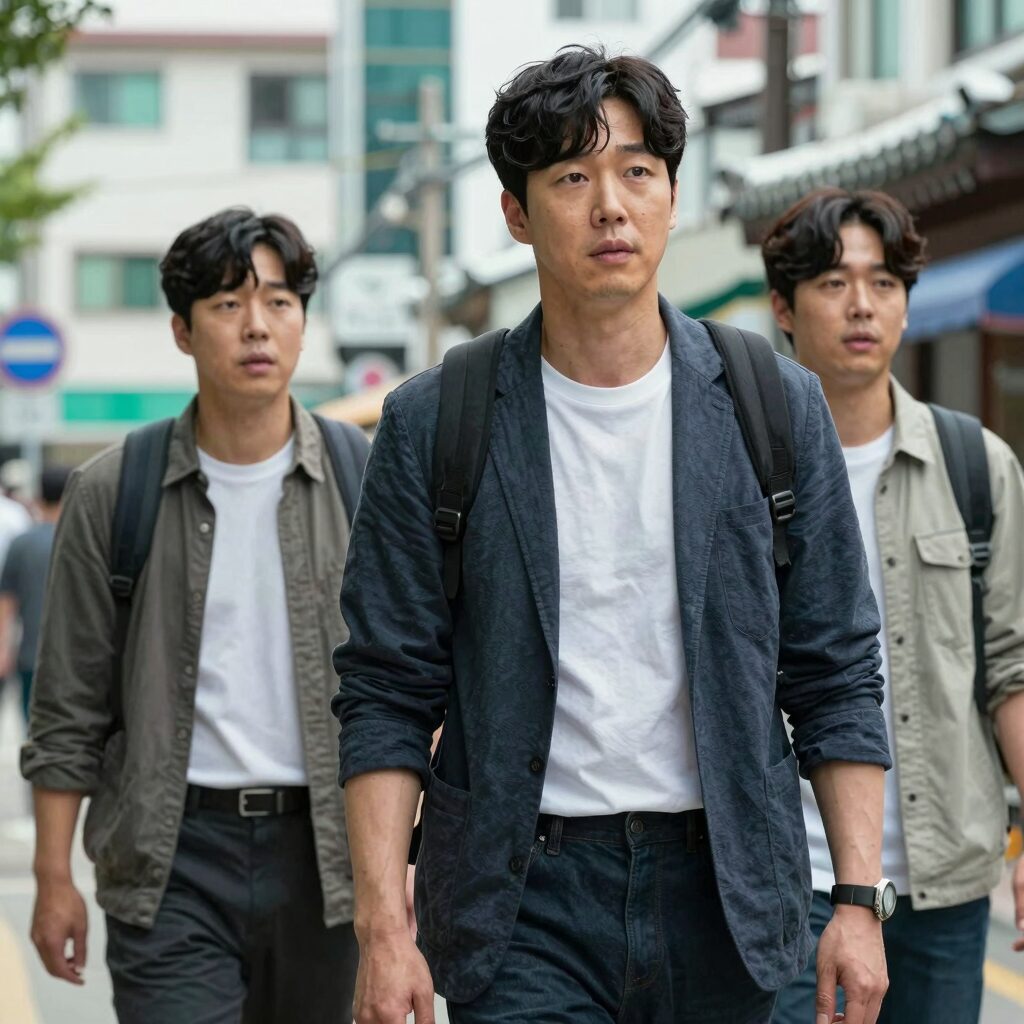 정평 배우 송강호가 영화 기생충에서 연기하는 모습