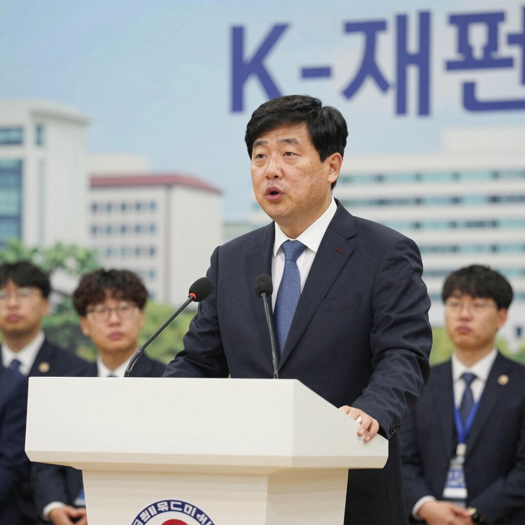 김재원 국회의원이 K-컬처 포럼에서 발언하는 모습 청년 창작 지원 정책 강조