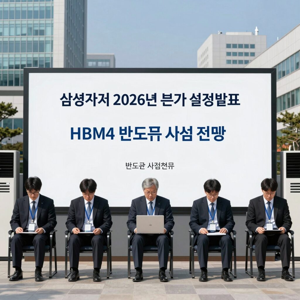 삼성전자 2026년 2분기 실적발표 HBM4 반도체 사업 전망 관련 이미지