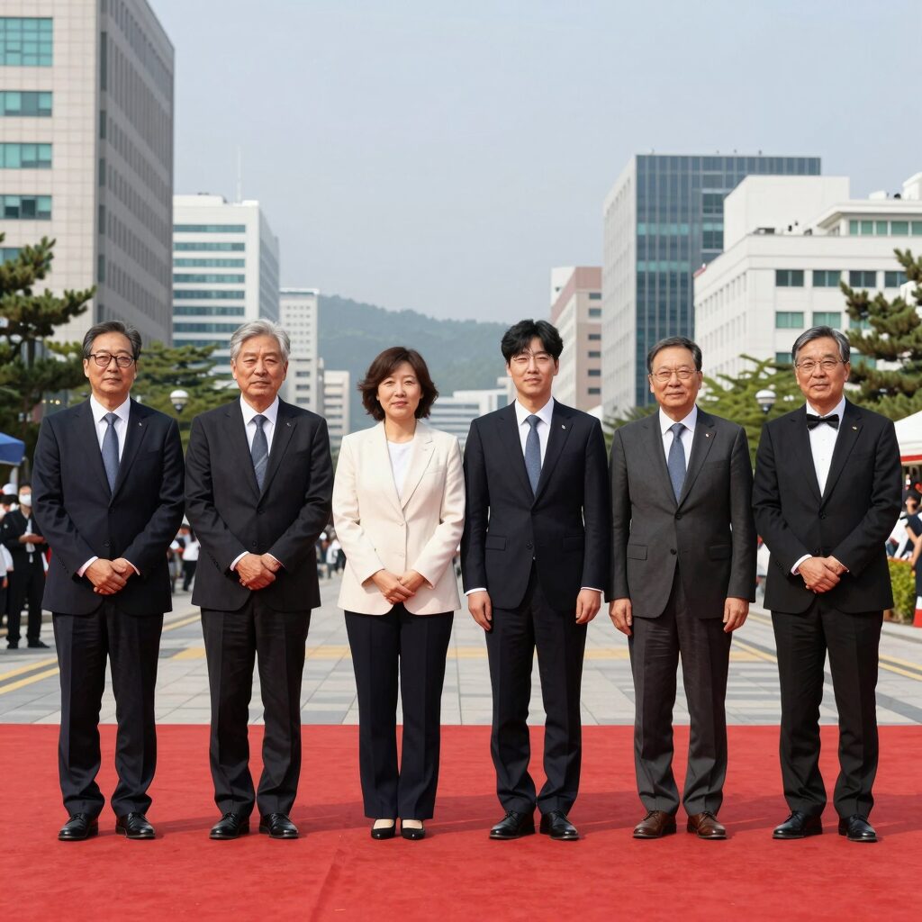 제5회 청룡시리즈어워즈 레드카펫과 시상식 무대