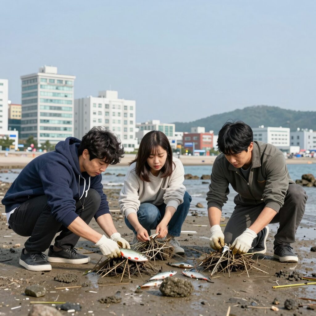 전현무 계획 4 인천 편에서 전현무 곽튜브 연정훈이 민어 노포를 찾는 모습