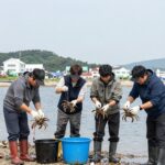 1박2일 시즌4 멤버들이 남해에서 갑오징어 조업을 하는 모습