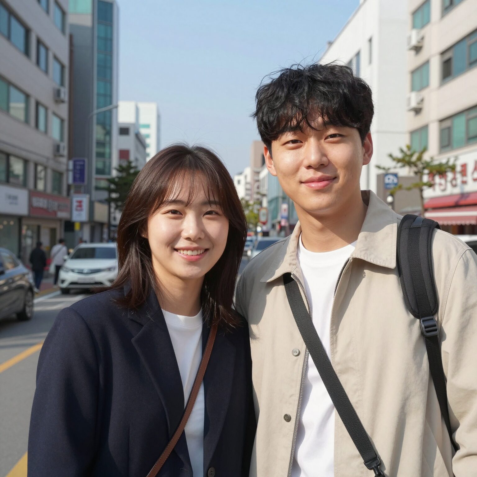 28기 영자와 영철이 함께 데이트하며 찍은 행복한 사진