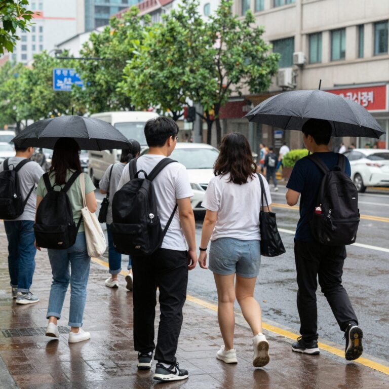 8월 중국 상하이 여행 더위와 소나기 대비 옷차림과 준비물