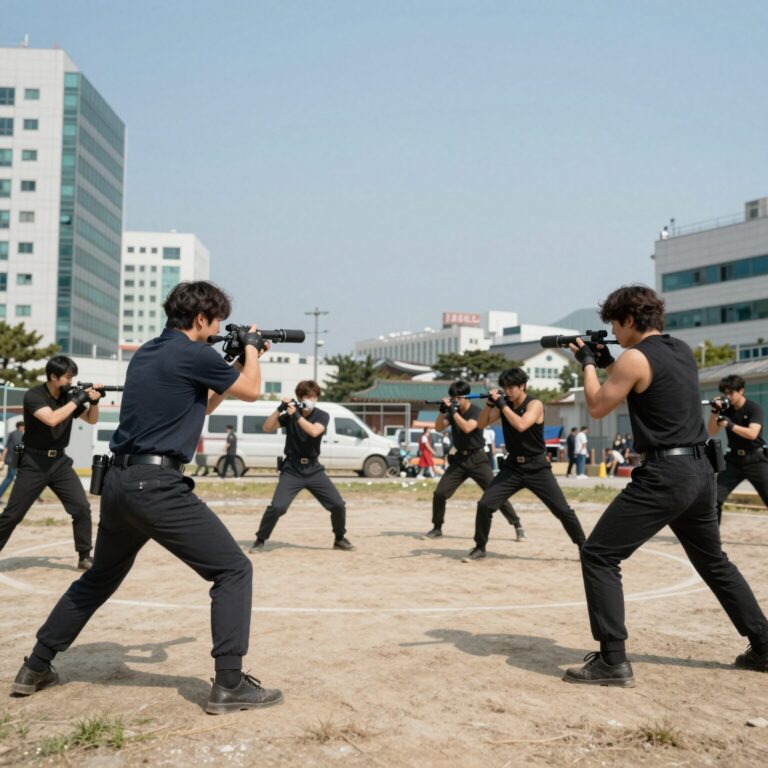 레메디 게임 Control의 초자연적 전투 장면