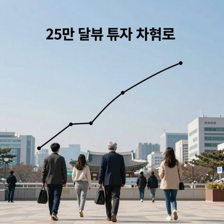25만 달러 투자 차트로 달성한 자산 성장 곡선