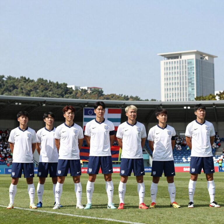 잉글랜드와 노르웨이 축구 국가대표팀의 역대 승패를 보여주는 그래프와 주요 경기 장면