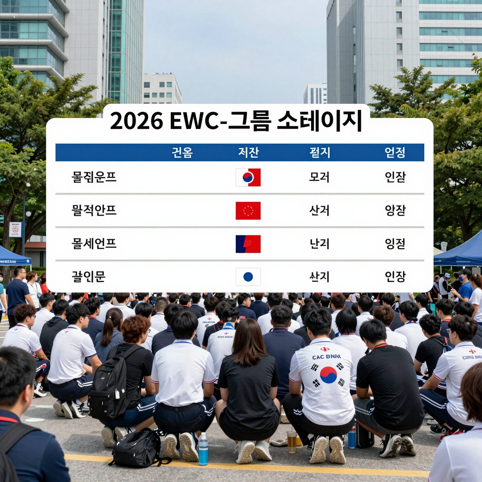 2026 EWC 롤 그룹 스테이지와 플레이오프 대진표 일정