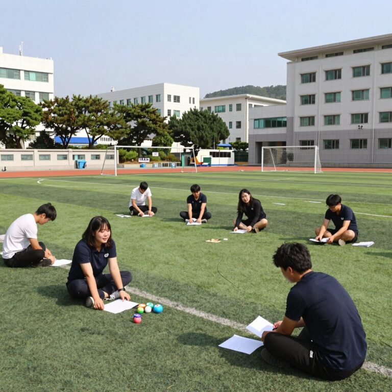 경남대학교 스포츠지도사 연수원 현장실습일지 샘플 이미지