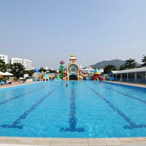 소노캄 거제 리조트 워터파크 오션어드벤처 실내 수영장 전경
