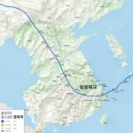걸프국가 호르무즈 우회 파이프라인 구상 지도