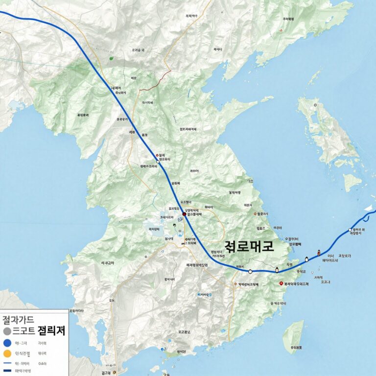 걸프국가 호르무즈 우회 파이프라인 구상 지도