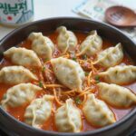 형부부대찌개 솔직 후기 맵기와 맛 형부부대찌개 완성된 사진 햄과 만두가 푸짐하게