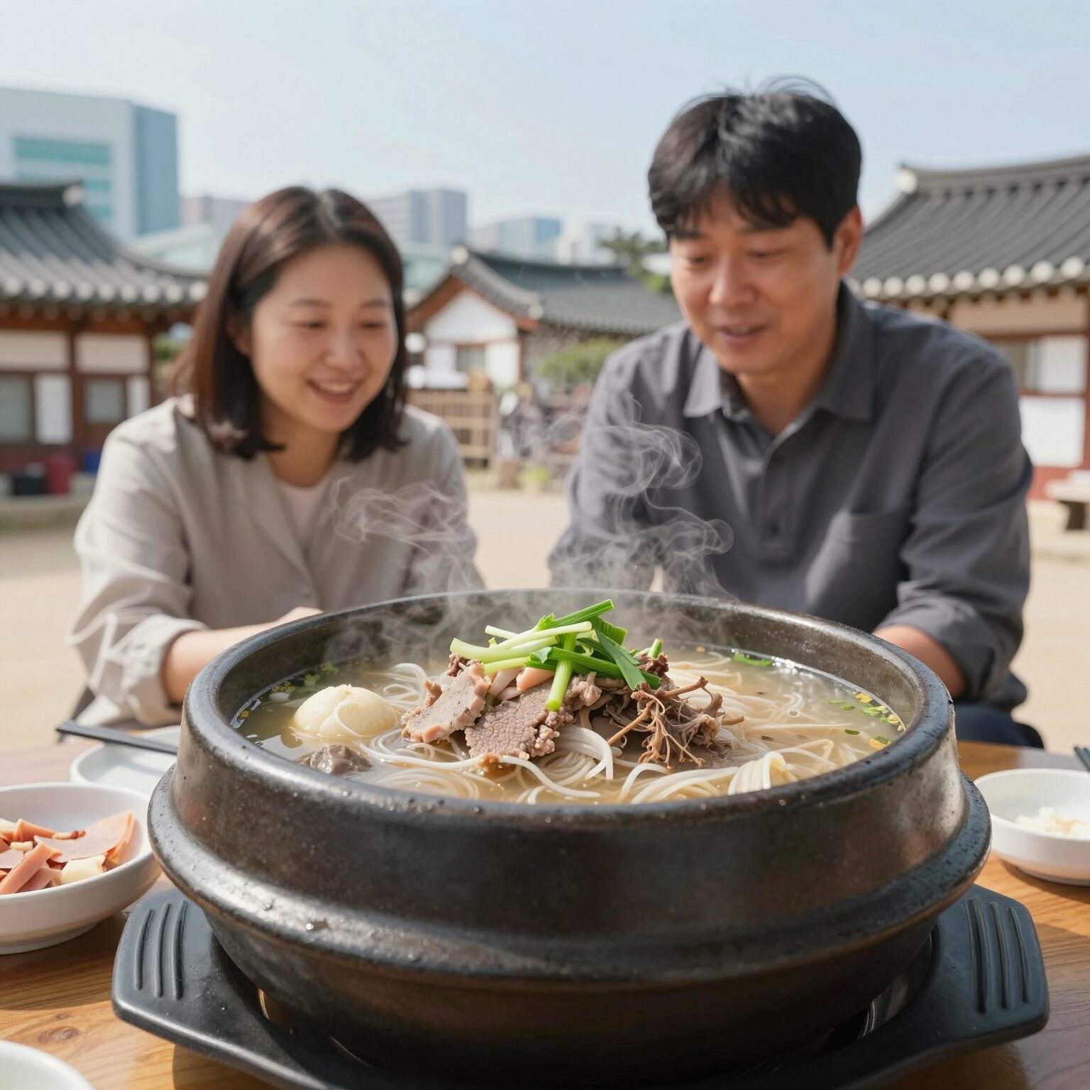익산 유씨네본가 누룽지삼계탕 뚝배기