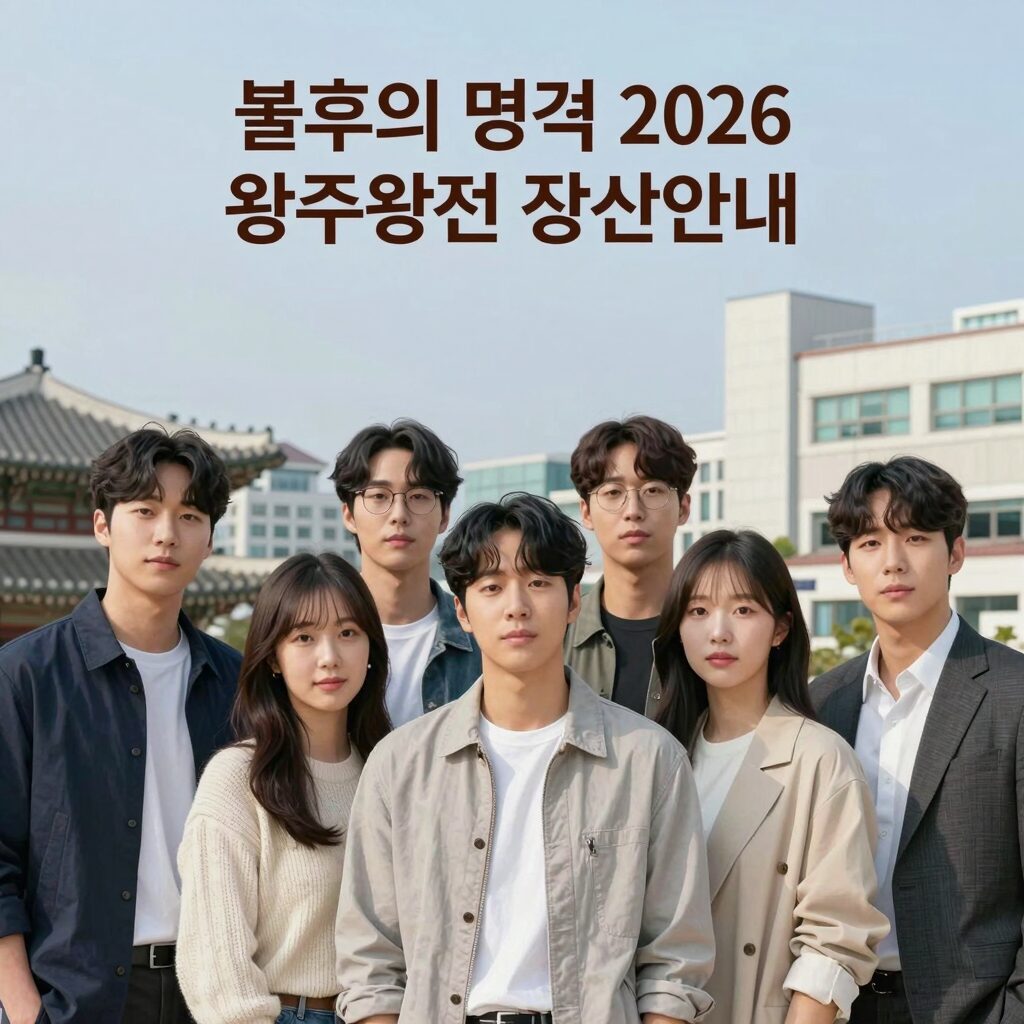 불후의 명곡 2026 왕중왕전 출연진 포스터와 장소 안내