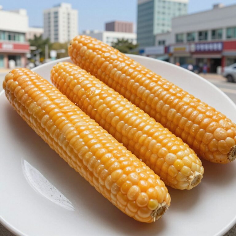 7월 제철음식 찰옥수수 삶는법으로 완성된 탱글탱글한 옥수수