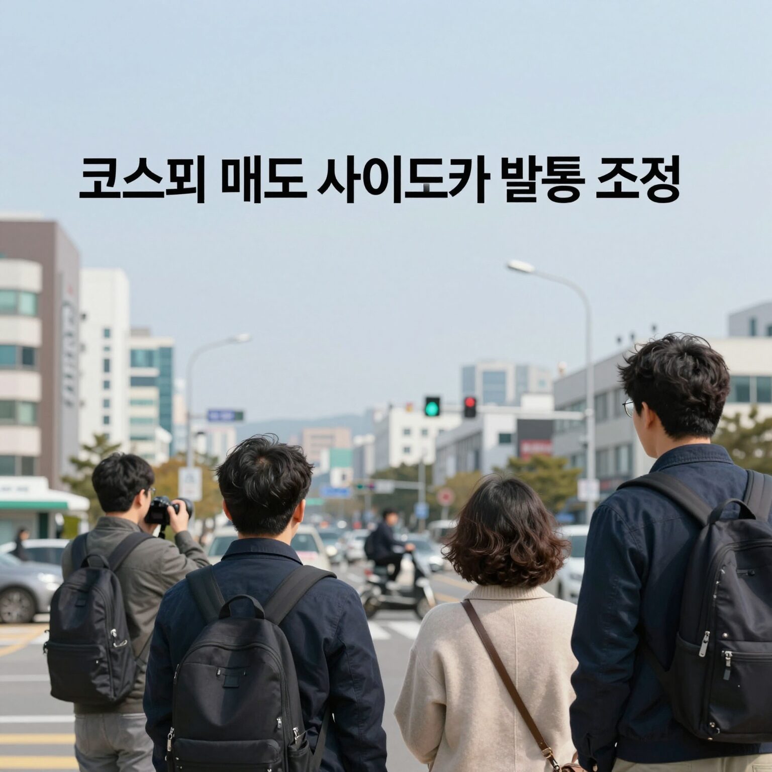 코스피 매도 사이드카 발동 조건을 설명하는 차트 이미지