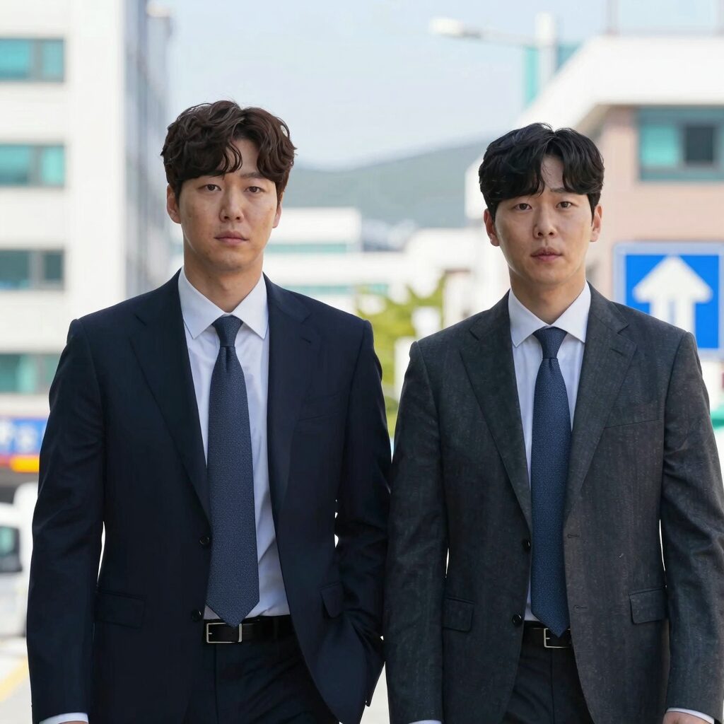 배우 이준영이 JTBC 드라마 신입사원 강회장에서 황준현 역으로 연기하는 모습