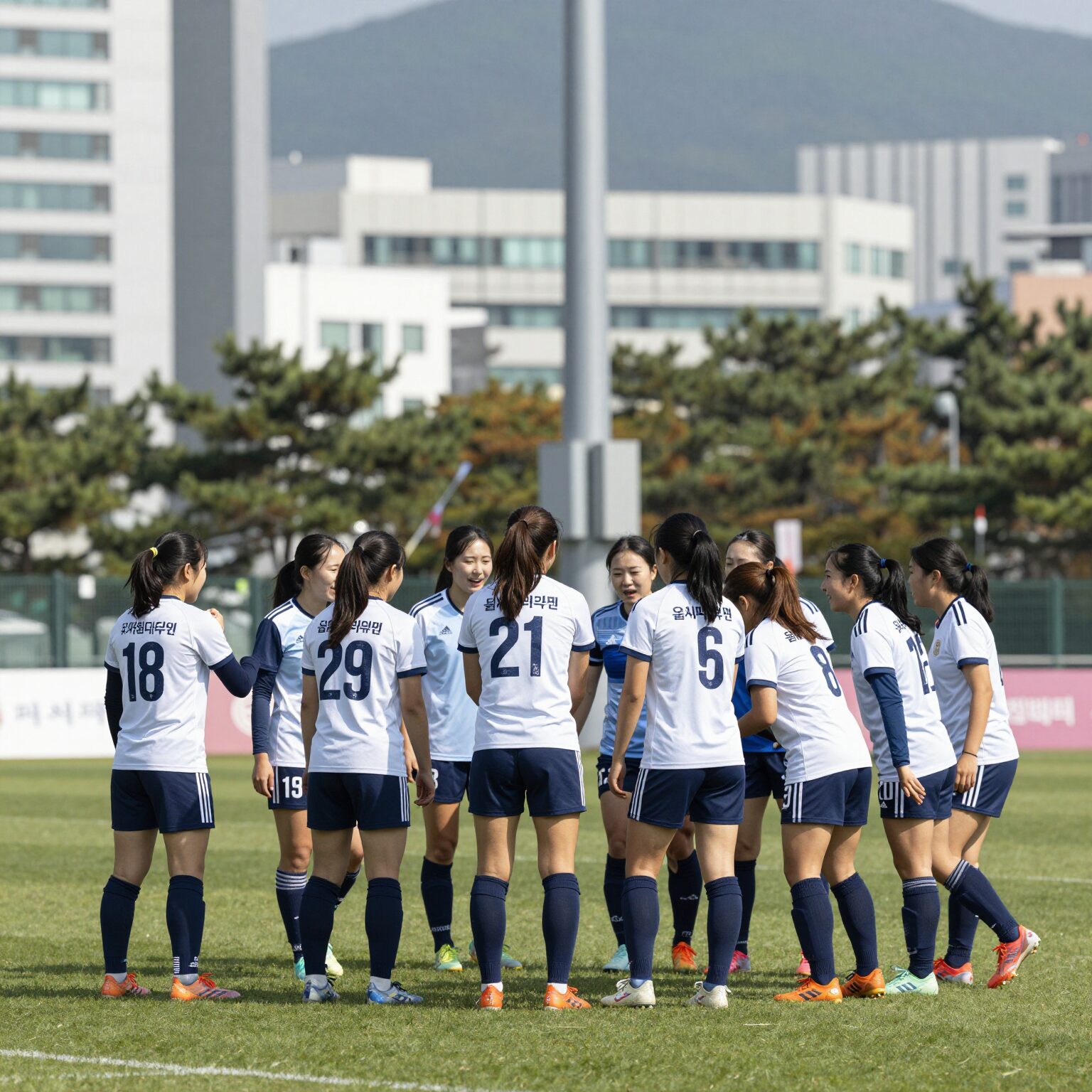 골때녀 FC원더우먼 마시마 유 경기 모습