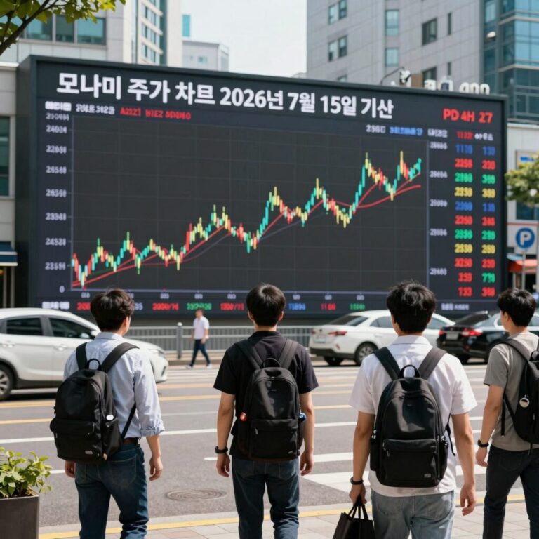 모나미 주가 차트 2026년 7월 15일 기준
