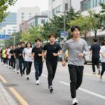 나혼자산다 운동회에서 이장우와 구성환이 줄다리기를 하는 장면