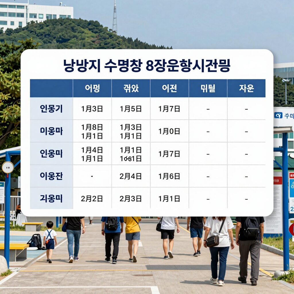 남양주시 수영장 8곳 운영시간과 이용 팁을 정리한 표와 실제 방문 후기 사진