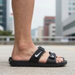 나이키 남성 샌들 추천 캐년 후기 나이키 남성 샌들 캐년 블랙 옆면 모습