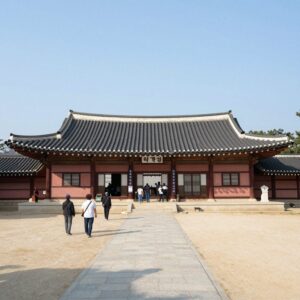 파주 국립민속박물관 야외 전시관 전경