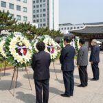 장동혁 가족상에 이재명 대통령 조문 의미 근조화환과 함께 정치적 예우를 상징하는 이미지