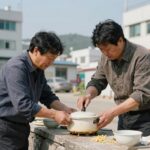 압력솥 옥수수 삶기 물양 완벽 정리 압력솥에 옥수수 삶기 위한 물양 측정 모습