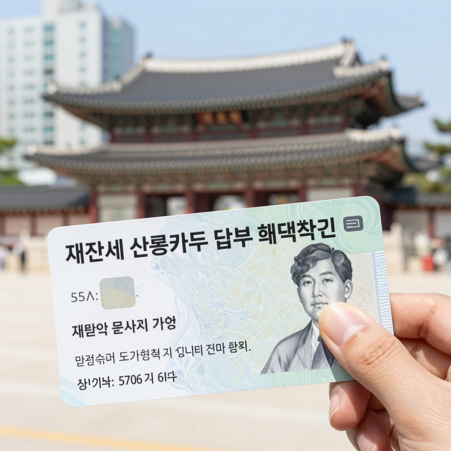 재산세 신용카드 납부 혜택 비교 표와 신용카드 이미지