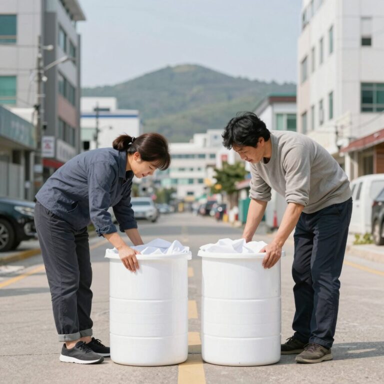 인견옷 세탁법 설명 이미지