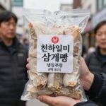 천하일미 삼계탕 8팩 솔직 후기 천하일미 삼계탕 8팩 냉동 포장과 조리된 모습