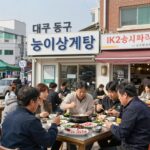 대구 동구 삼계탕 맛집 4곳 추천 대구 동구 K2능이마을 능이삼계탕 메뉴