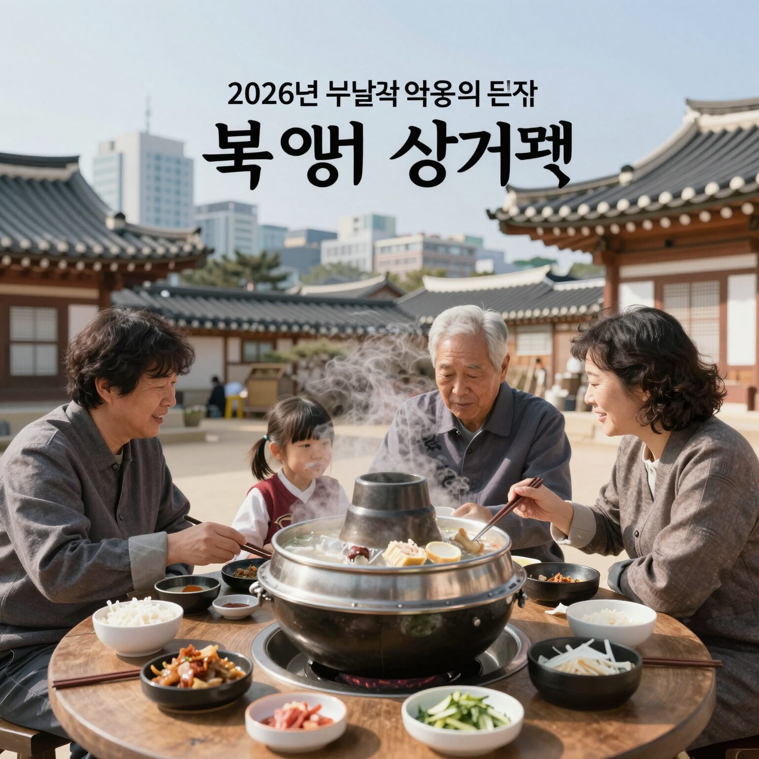 2026년 복날에 먹는 삼계탕 보양식 이미지
