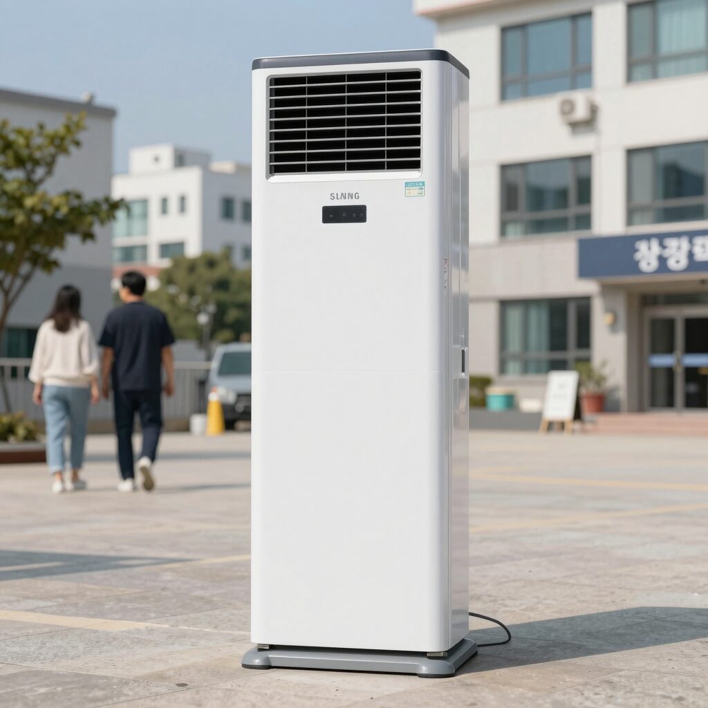 삼성 무풍 에어컨 스탠드 실내기 사진