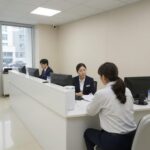 신일전자 서비스센터 AS 접수 전화번호와 방법 신일전자 노원 서비스센터 내부 접수대와 직원이 고객 상담하는 모습