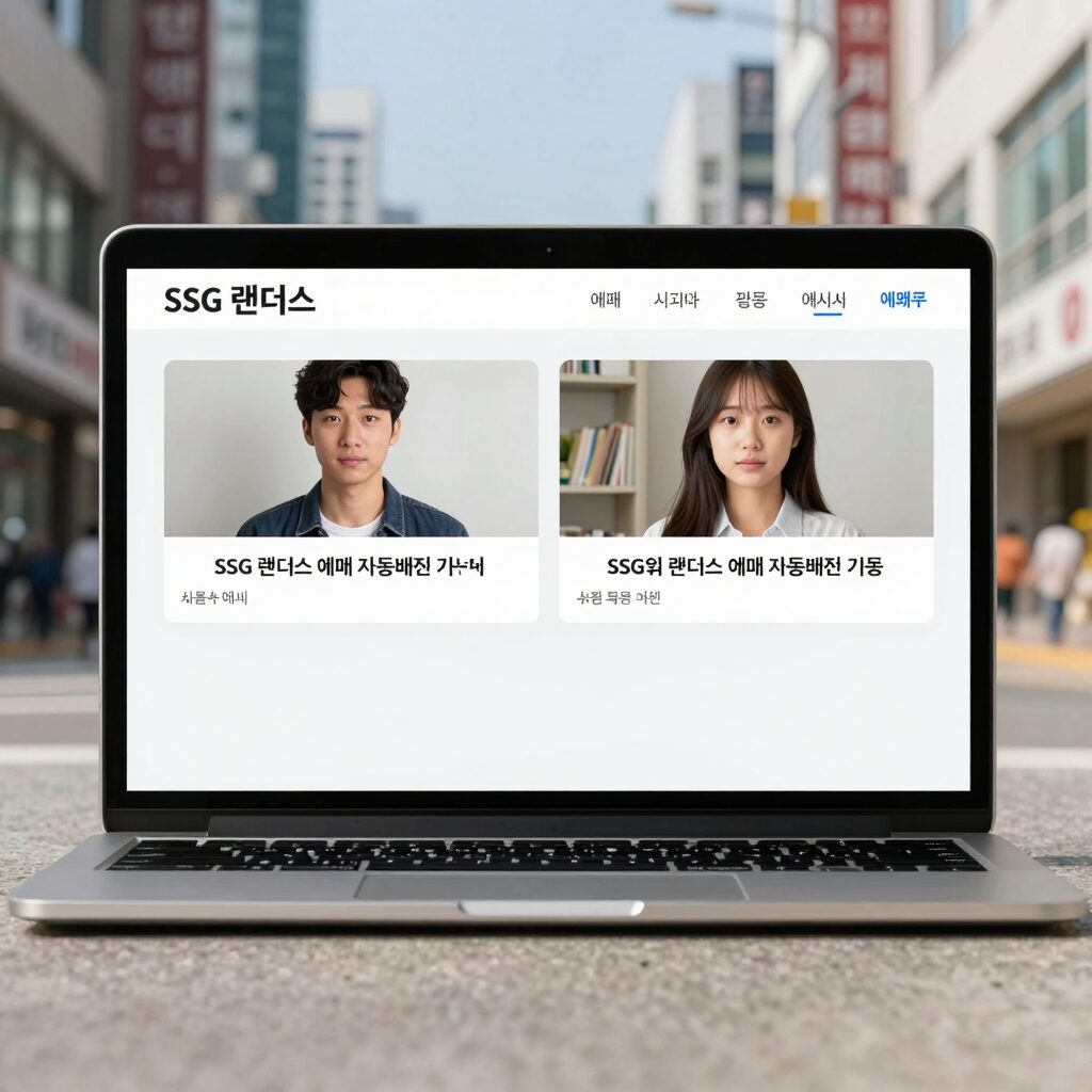 SSG 랜더스 예매 자동배정 기능을 사용하는 화면