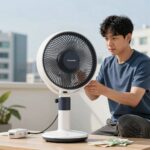 스타리온 선풍기 분해 청소 과정