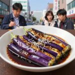 가지찜 만드는 법 부드럽게 무치는 레시피 Steamed eggplant seasoned with soy sauce and sesame oil