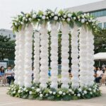 여름성경학교 꾸미기 도안으로 예배실 변신 여름성경학교 예배실 꾸미기 구름기둥 불기둥 가랜드 포토존 현장 사진